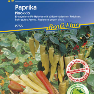 Vrtnarstvo Breskvar - Capsicum annuum Pinokkio F1
